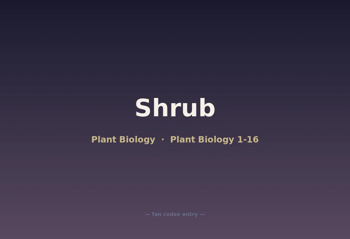 Shrub